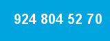 924 804 52 70
